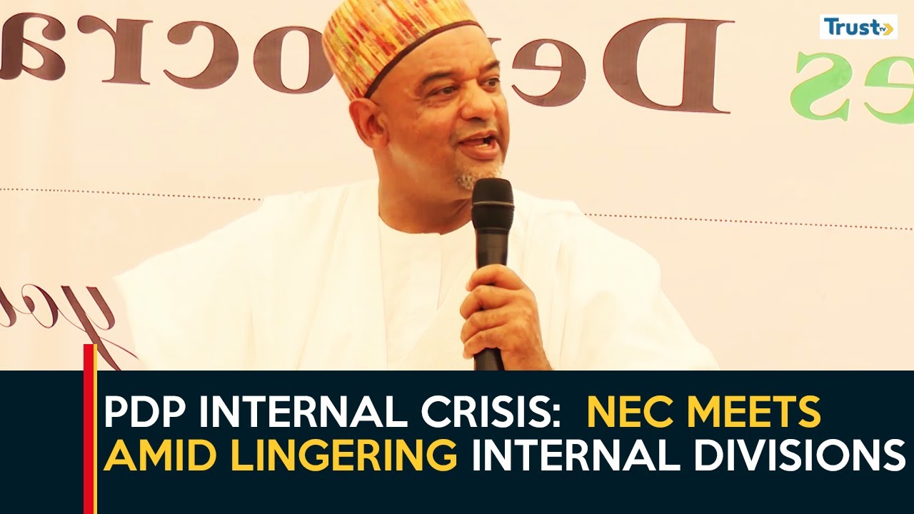 PDP Internal Crisis:  NEC Meets Amid Lingering Internal Divisions
