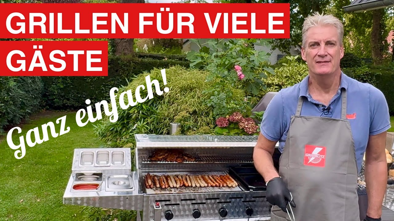🔥 GRILLBLITZ: Grillen für Viele Catering Ideen für 10 Personen Grillparty Vereinsfest Firmenfeier 20