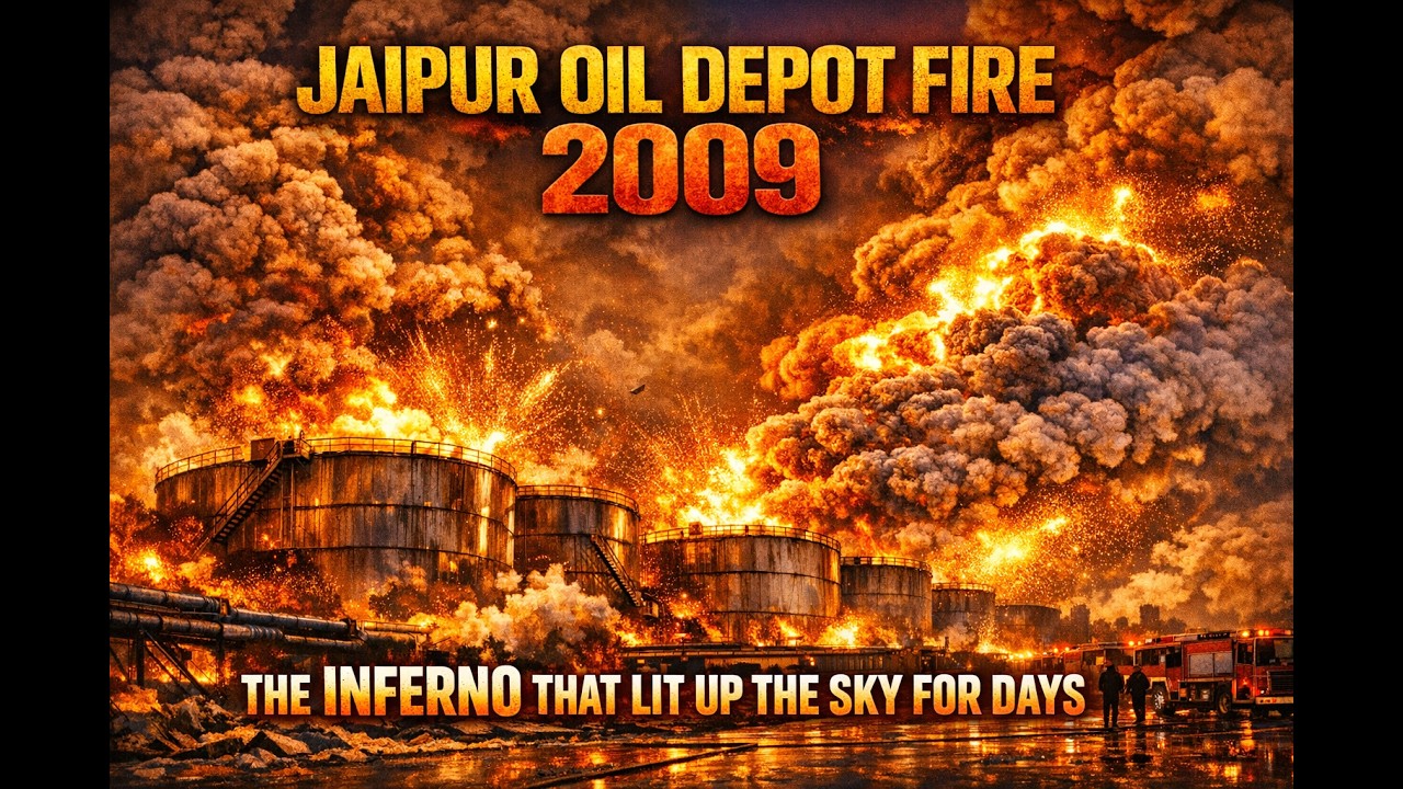 Jaipur Oil Depot Fire 2009 &ndash; The Inferno That Lit Up the Sky for Days