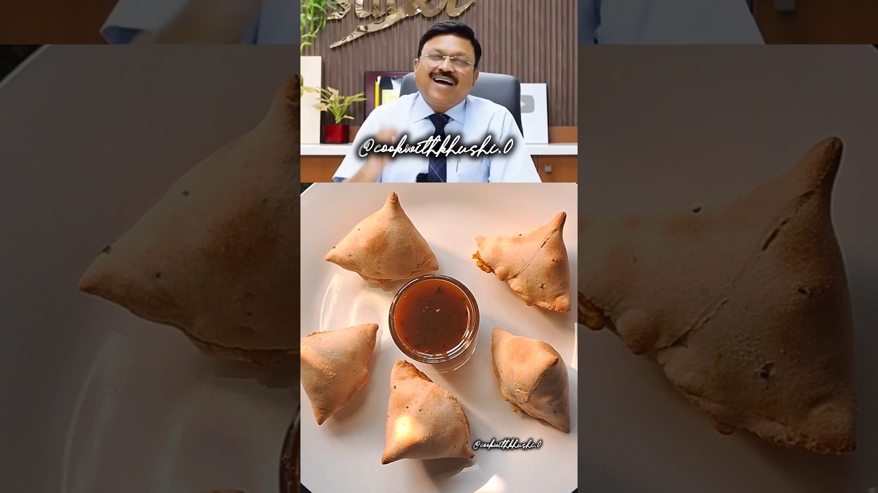 Zero Oil Samosa Recipe By Dr Bimal Chhajer 
