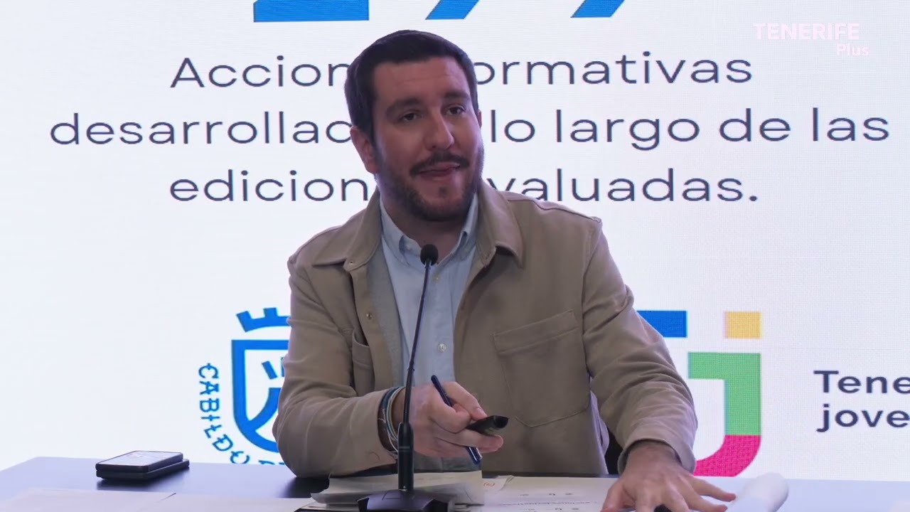 ACTUALIDAD -  Presentación del programa Escuela Tenerife Joven 2026