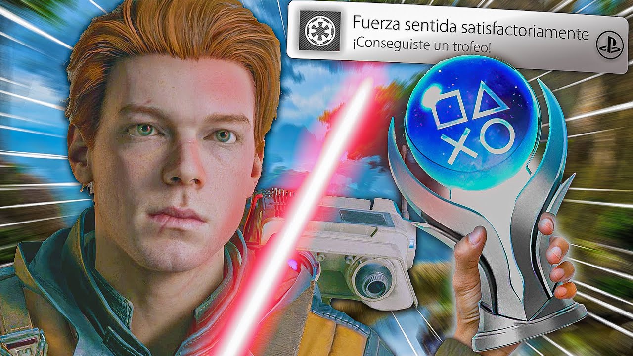 EL PLATINO de STAR WARS Jedi Fallen Order me hizo SENTIR la FUERZA