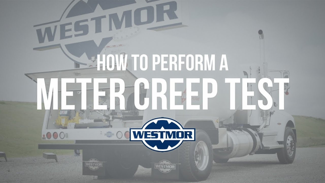 Performing A Meter Creep Test