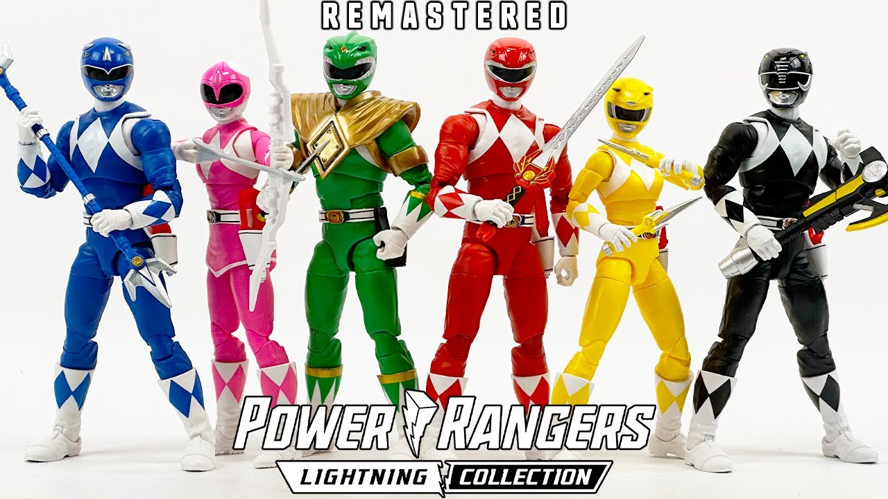 Power Rangers Lightning Collection MMPR Remastered Review!