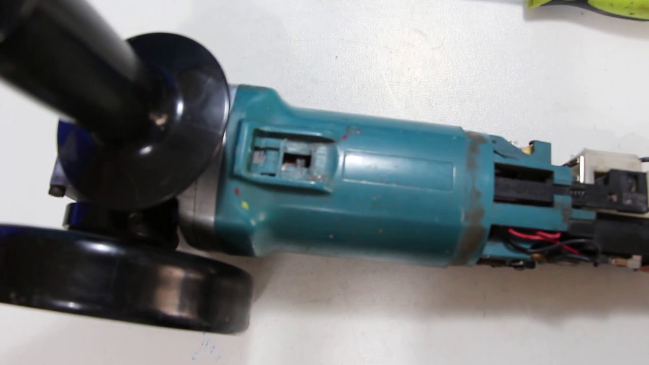 Como Cambiar Boton Amoladora Makita 9656 CVR