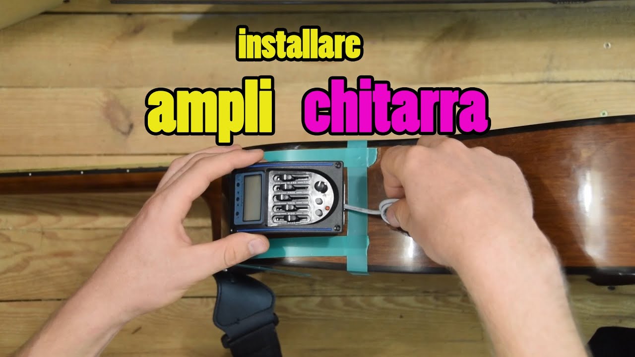 Amplificare una chitarra acustica con l'ampli più economico di Amazon