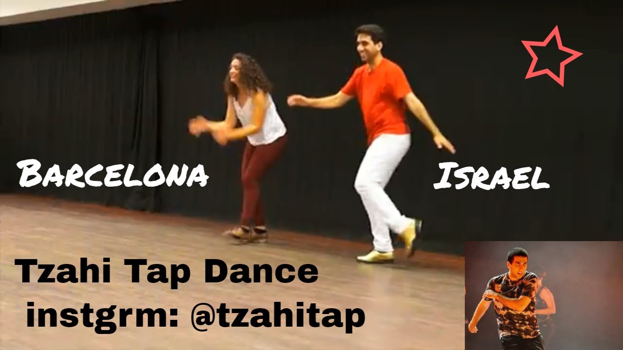 Tap dancing Tzahi Ben Meir (Israel) Clara Martínez (Barcelona)-Tap dance duo Bach's classical music