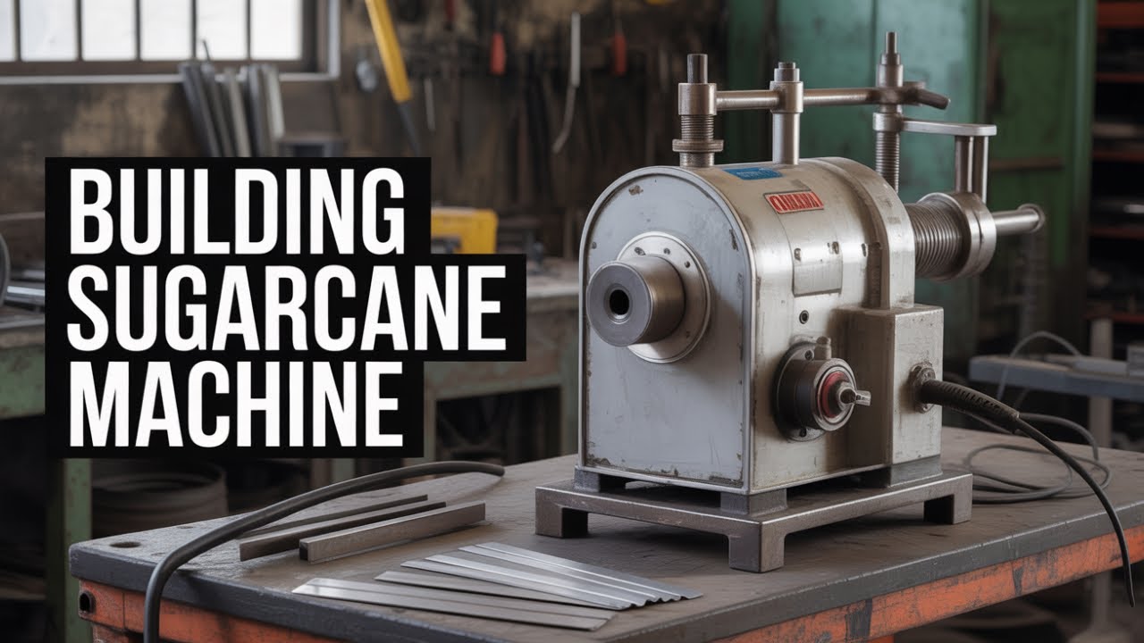 Sugarcane Juice Machines FROM Scratch Revealed!