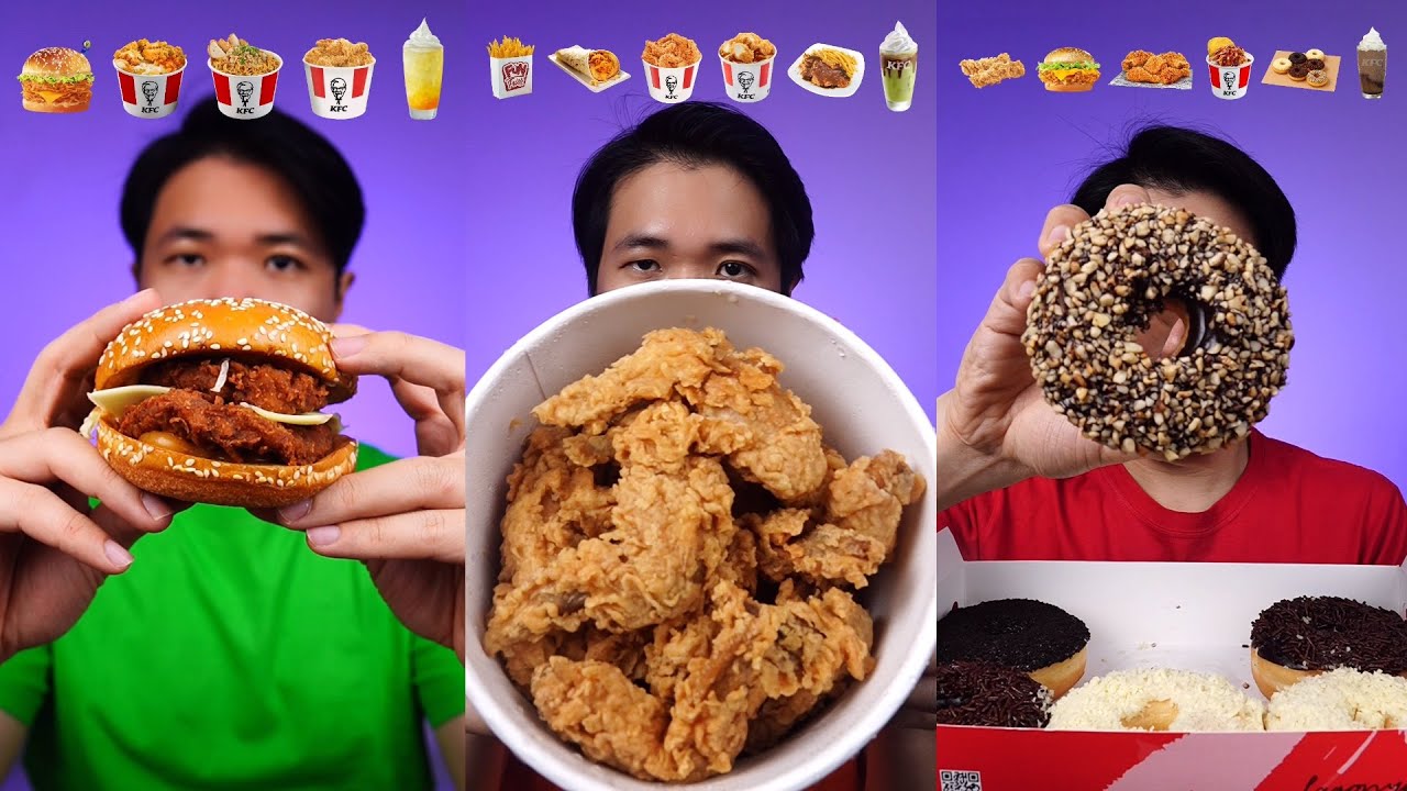 [KOMPILASI] MAKAN BERBAGAI MENU KFC