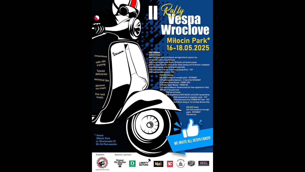 II Zlot Vespa Wroclav