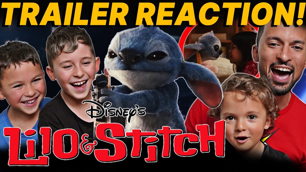 LILO & STITCH (2025) OFFICIAL TRAILER REACTION! Live Action | Zach Galifianakis Disney The Venturas