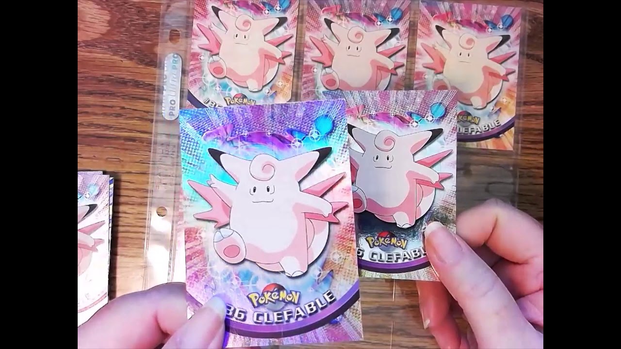 Variations in Topps Series 1 Pokemon Cards
