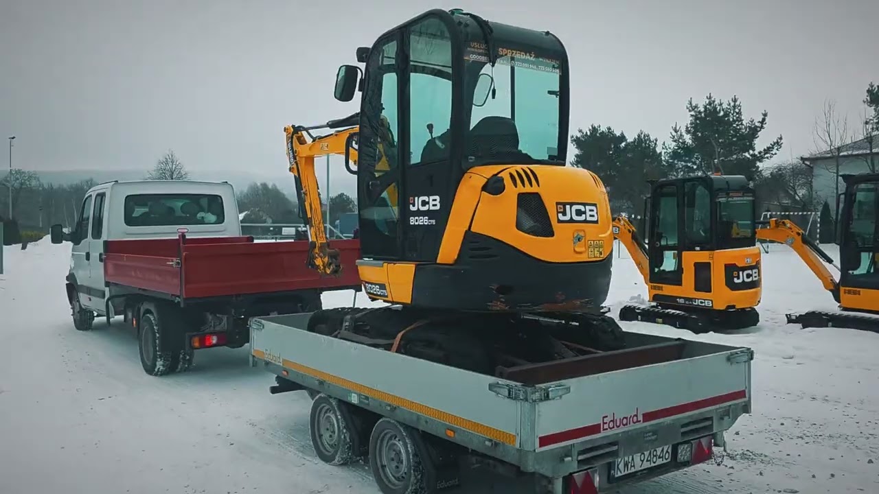 JCB 8026 2021r już u nowego właściciela GOODBER