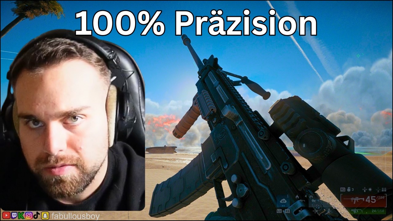 Perfektes Aim! KTS-100 Red Sec 100% Präzision – Battlefield 6