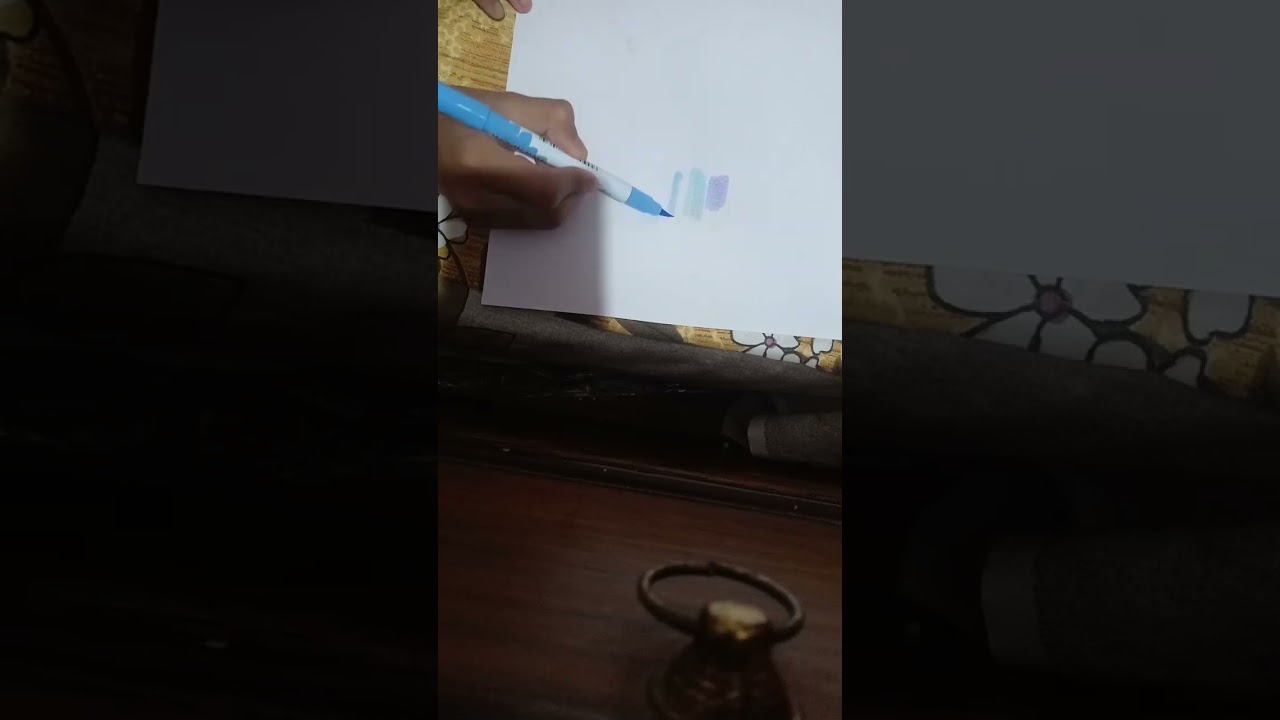 New Dom's pastel Brush pen Review #shorts