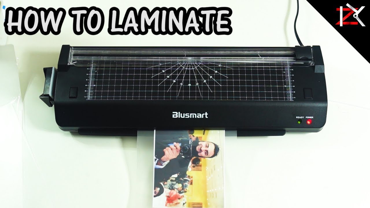 Как пользоваться ламинатором | Blusmart Dual Laminator (горячий и холодный) с острым гильотиной