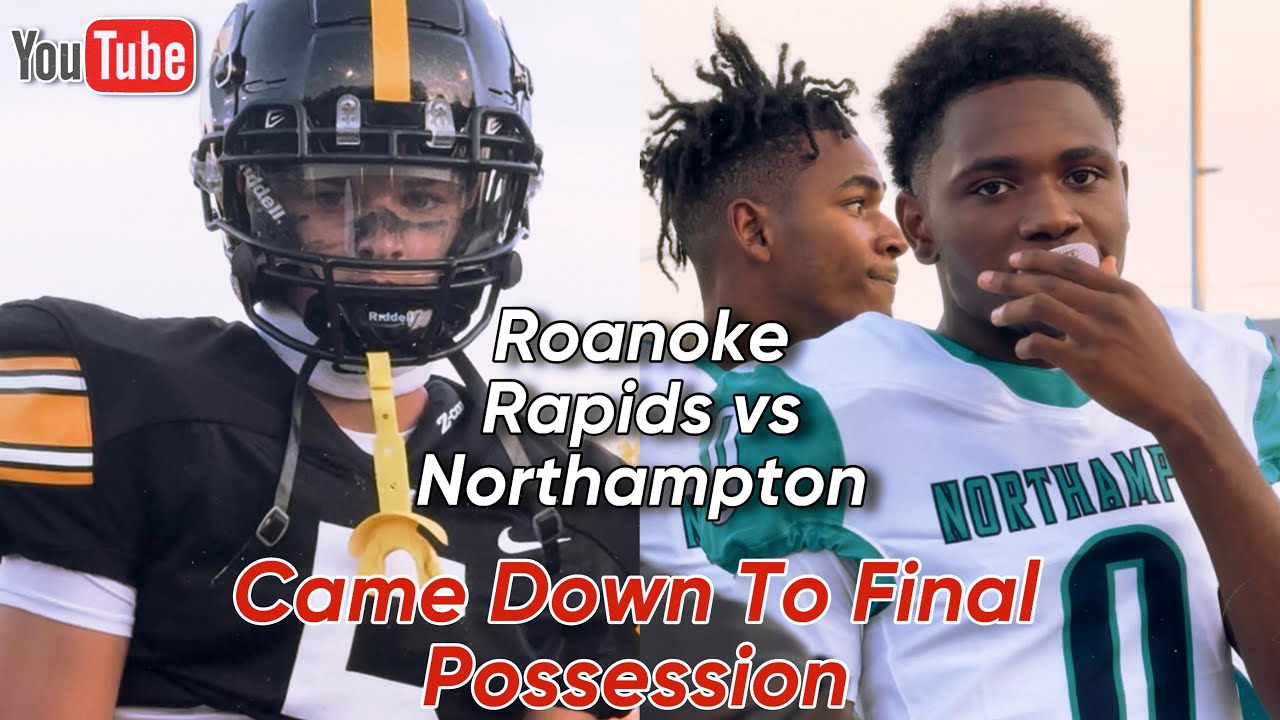 Rivalry Game Went Down To The Wire 😳🚨 Roanoke Rapids vs Northampton