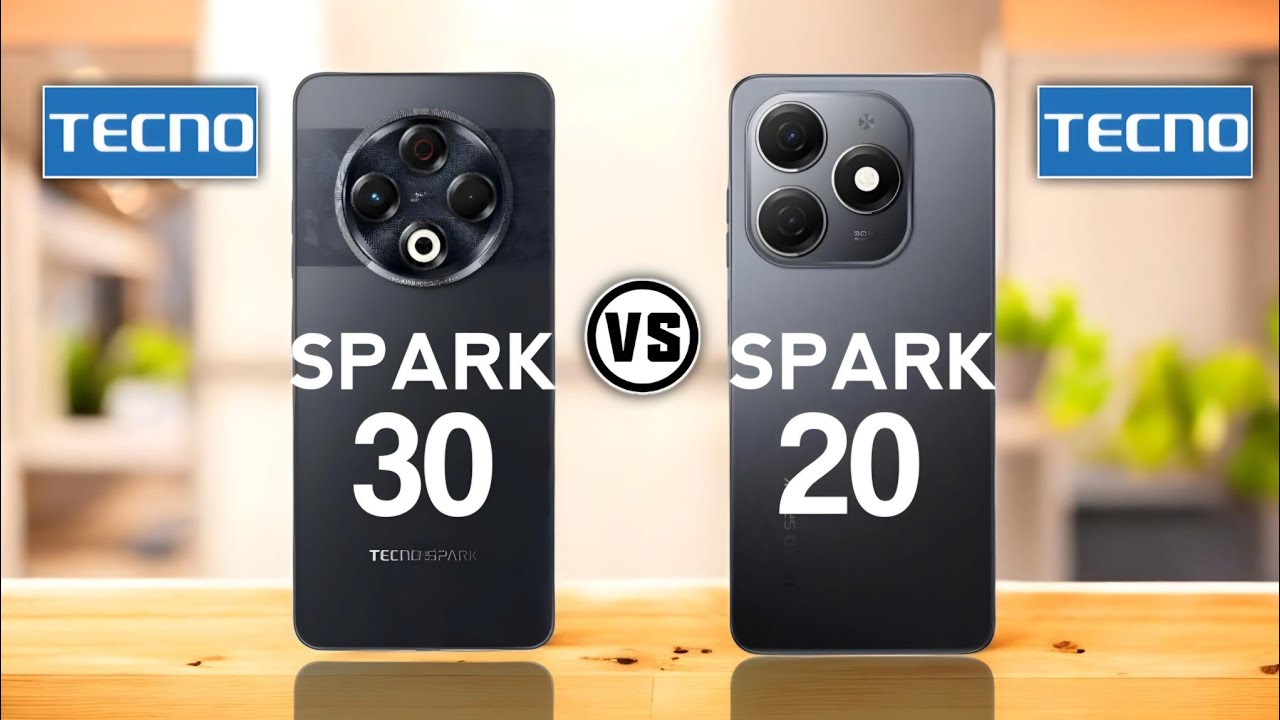 Tecno Spark 30 Vs Tecno Spark 20. #Trakontech