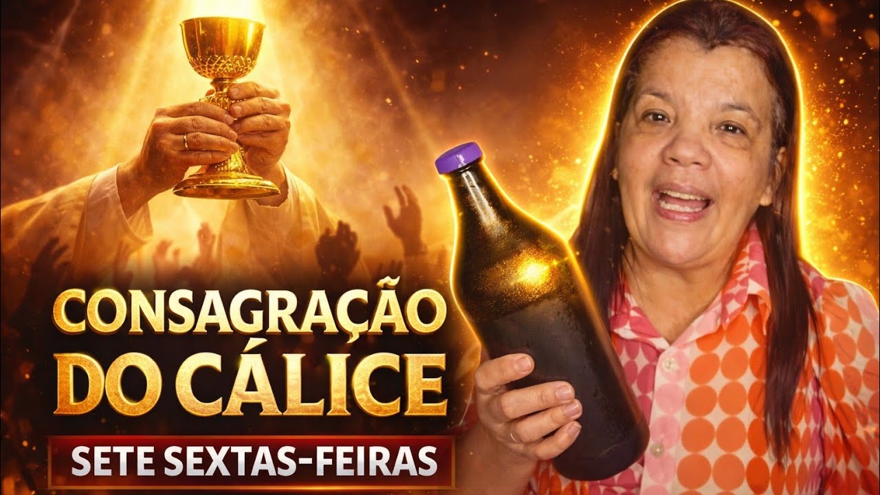 Campanha! O sangue de jesus tem poder Ato profetico/Consagração CÁLICE 
