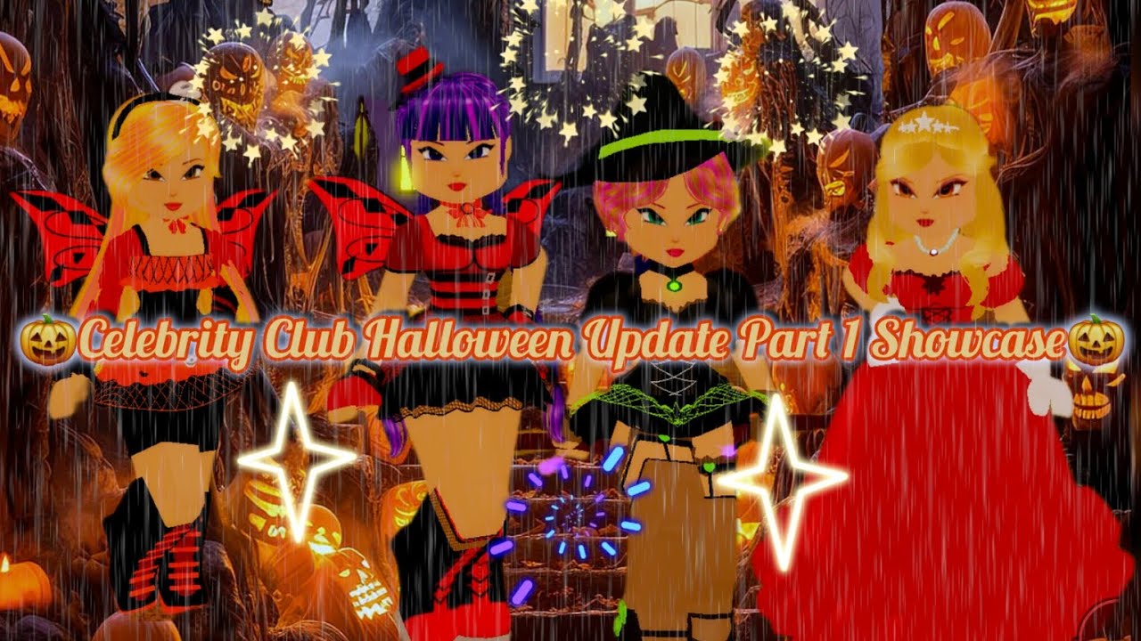 🎃Celebrity Club Halloween Update Part 1 Showcase🎃