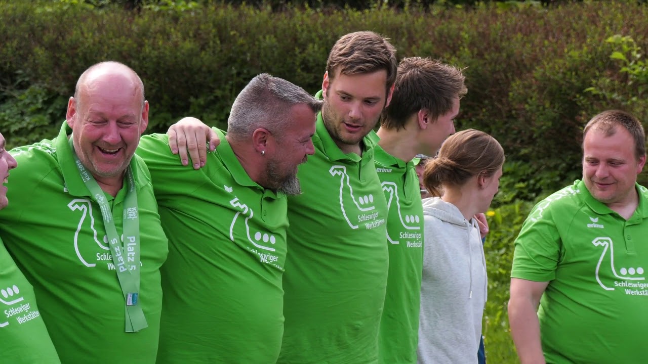 Schleswiger Werkstätten Special Olympics Heimkehr der Athleten 19.05.2018