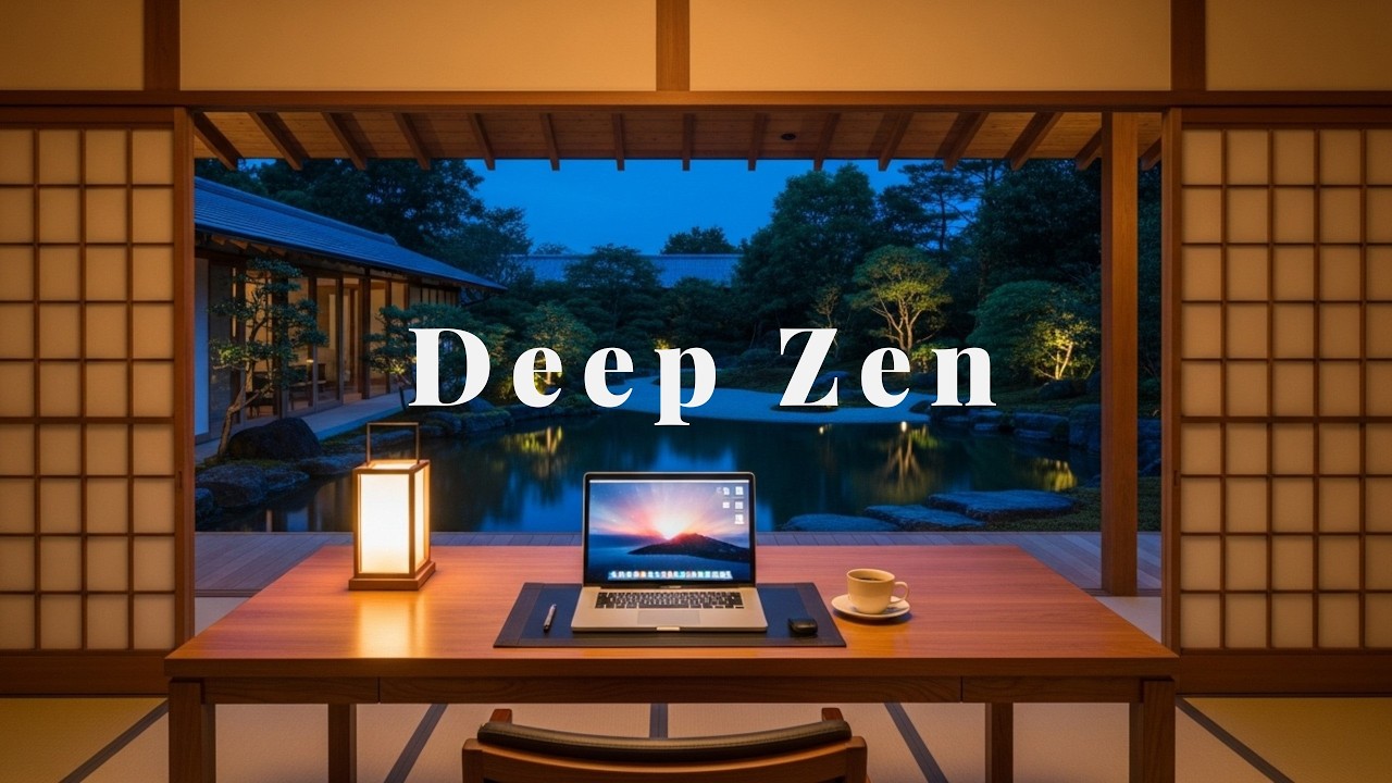 Deep Zen Music | Calm Ambient Focus for Work and Study