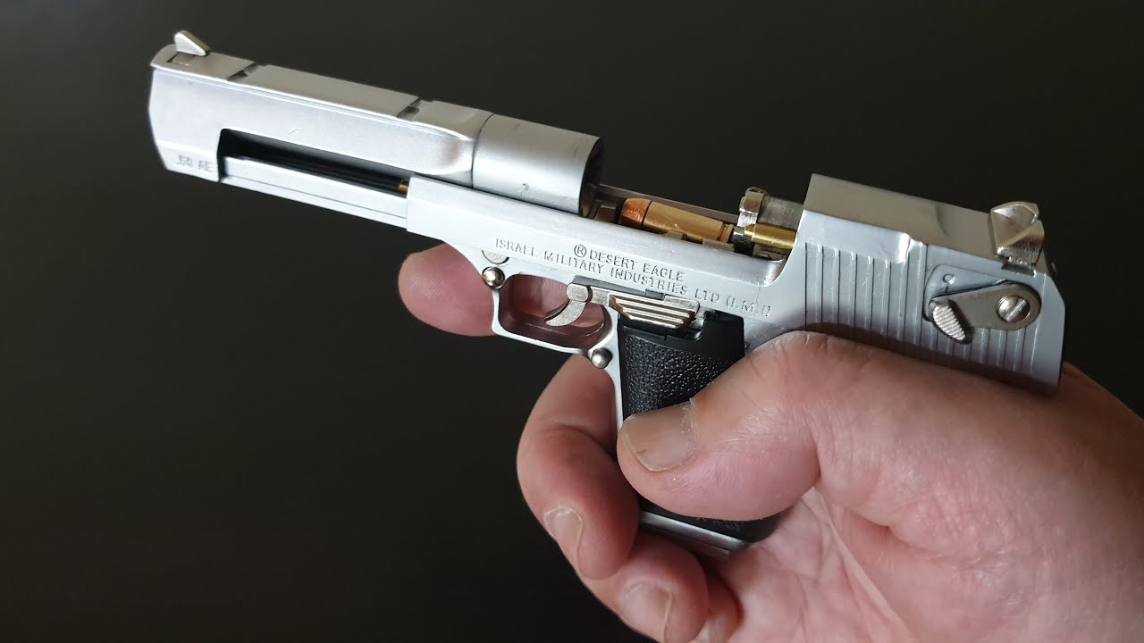 1:1 소형권총 같은 박력! ..미니 데저트 이글 모델건 Alloy Empire Desert Eagle  Replica in 1:2.05 Scale