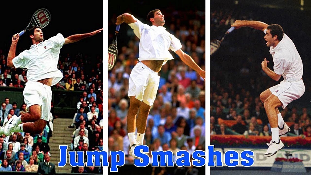 Pete Sampras 🇺🇸 The King of Slam Dunk (Jump Smash).