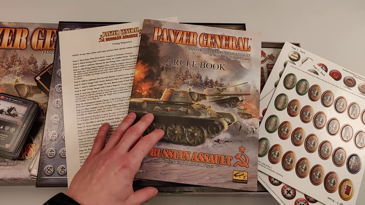 Panzer General: Russian Assault - What's In The Box
