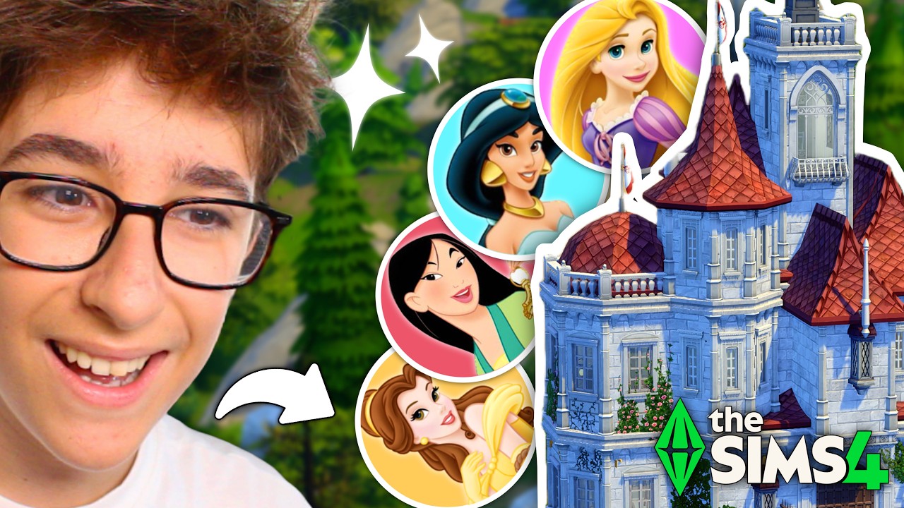 Hice un HOTEL PERO cada HABITACIÓN es una PRINCESA DISNEY👑