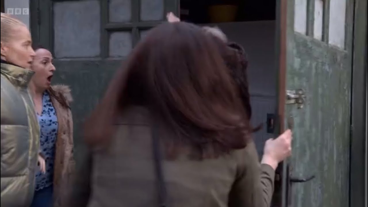 Eastenders Sonia Bianca and bex lock Terry in a shed as they come up with an idea how they can leave