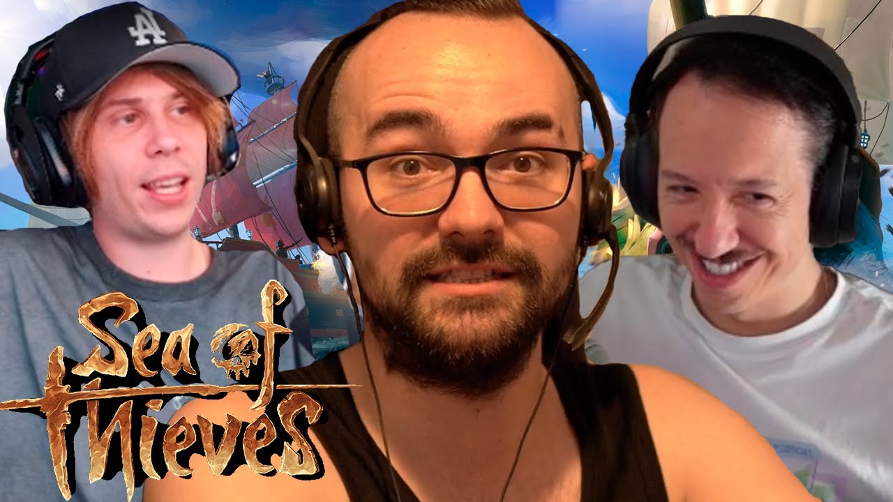 🔴☠️ ¡SEA OF THIEVES! ☠️  Con Knekro, Rubius y Notik