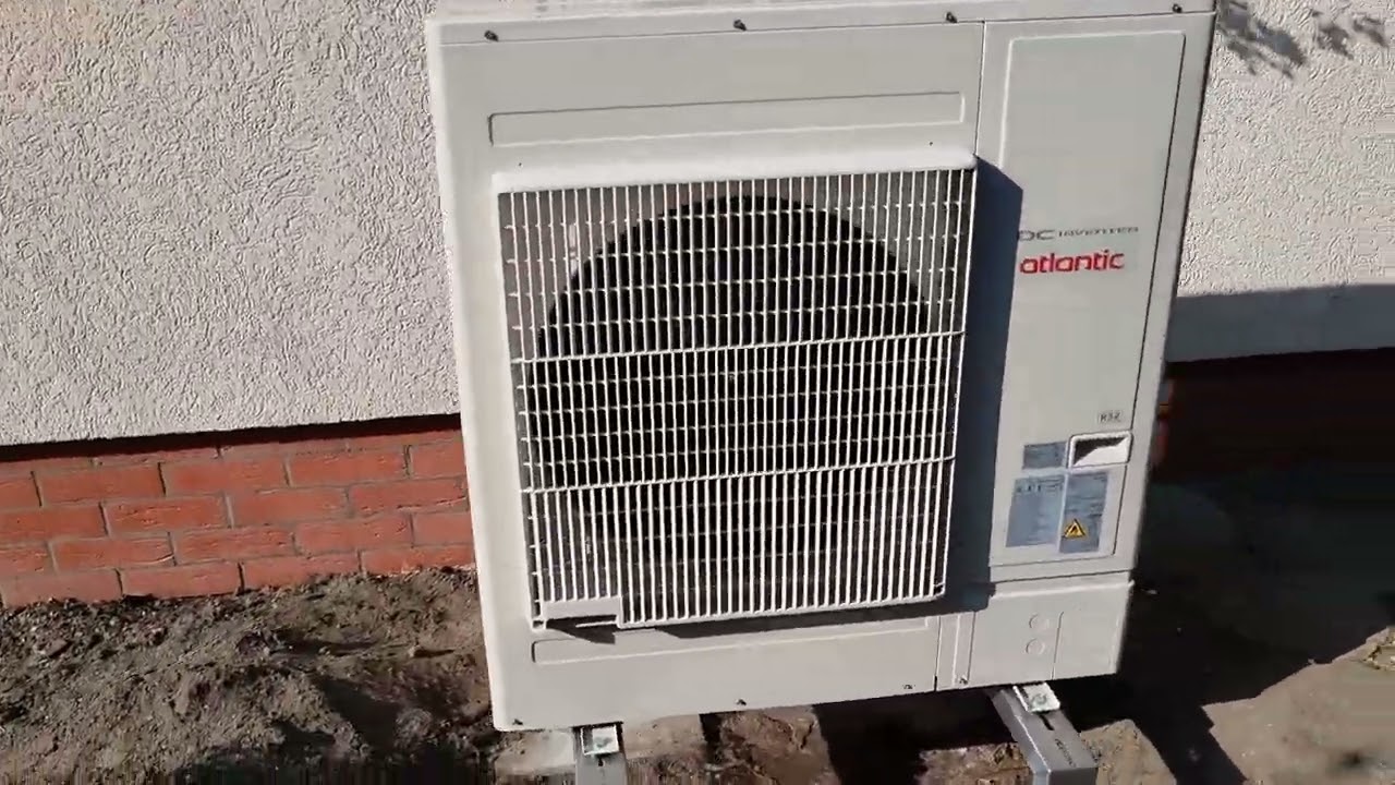 Pompa ciepła Atlantic 10 kW praca