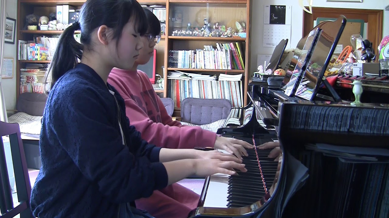 【Orangestar】 “時ノ雨、最終戦争” ピアノ連弾してみた Piano 4 hands cover 【ウォルピスカーター】