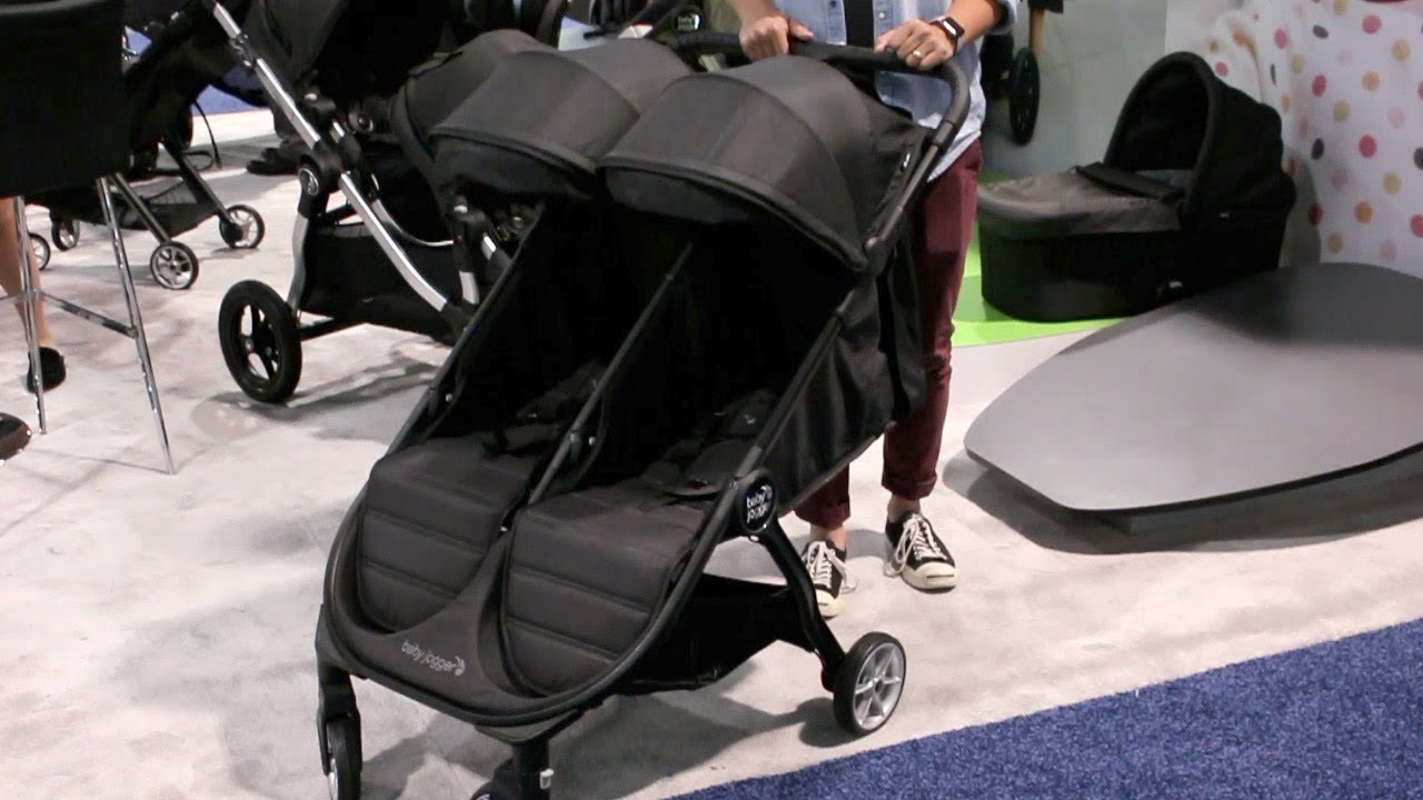 Baby Jogger City Tour 2 Double Stroller Demo & Review | First Look at ABC Kids Expo 2018