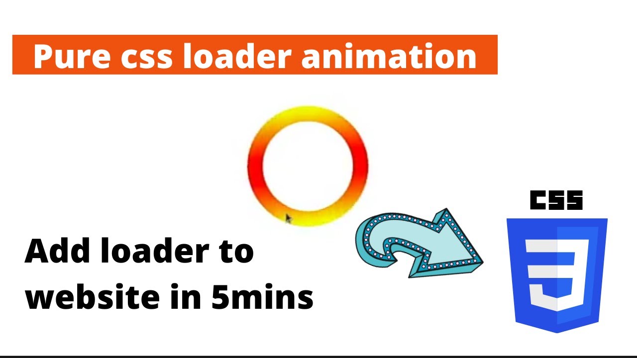 [TUTO]Pure CSS loader animation