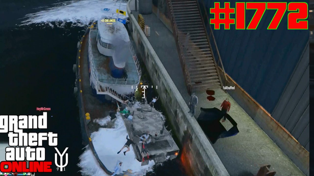 GTA 5 ONLINE Ich habe noch nie so gelacht! Lachflash Extrem #1772 Let´s Play GTA V Online PS4 YU91