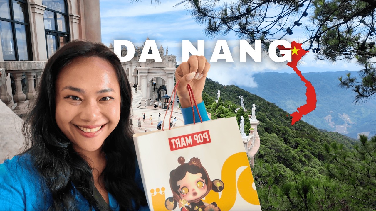A very fun day at Bana Hills, Danang 🇻🇳 | Golden Bridge, Popmart Vietnam