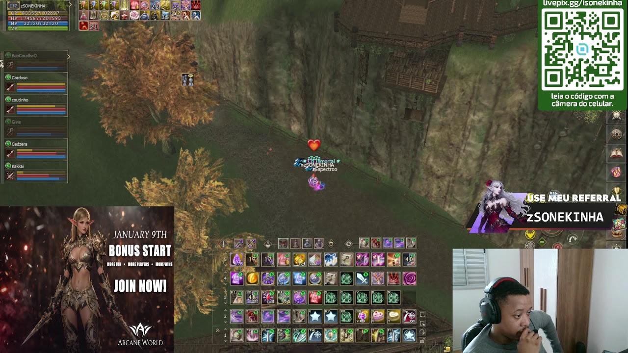 Arcane World (Server Wolf) Class SK lv 116