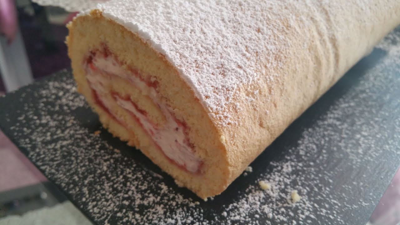 [DE|FR] Biskuitrolle (Glutenfrei) / gâteau roulé (sans gluten)