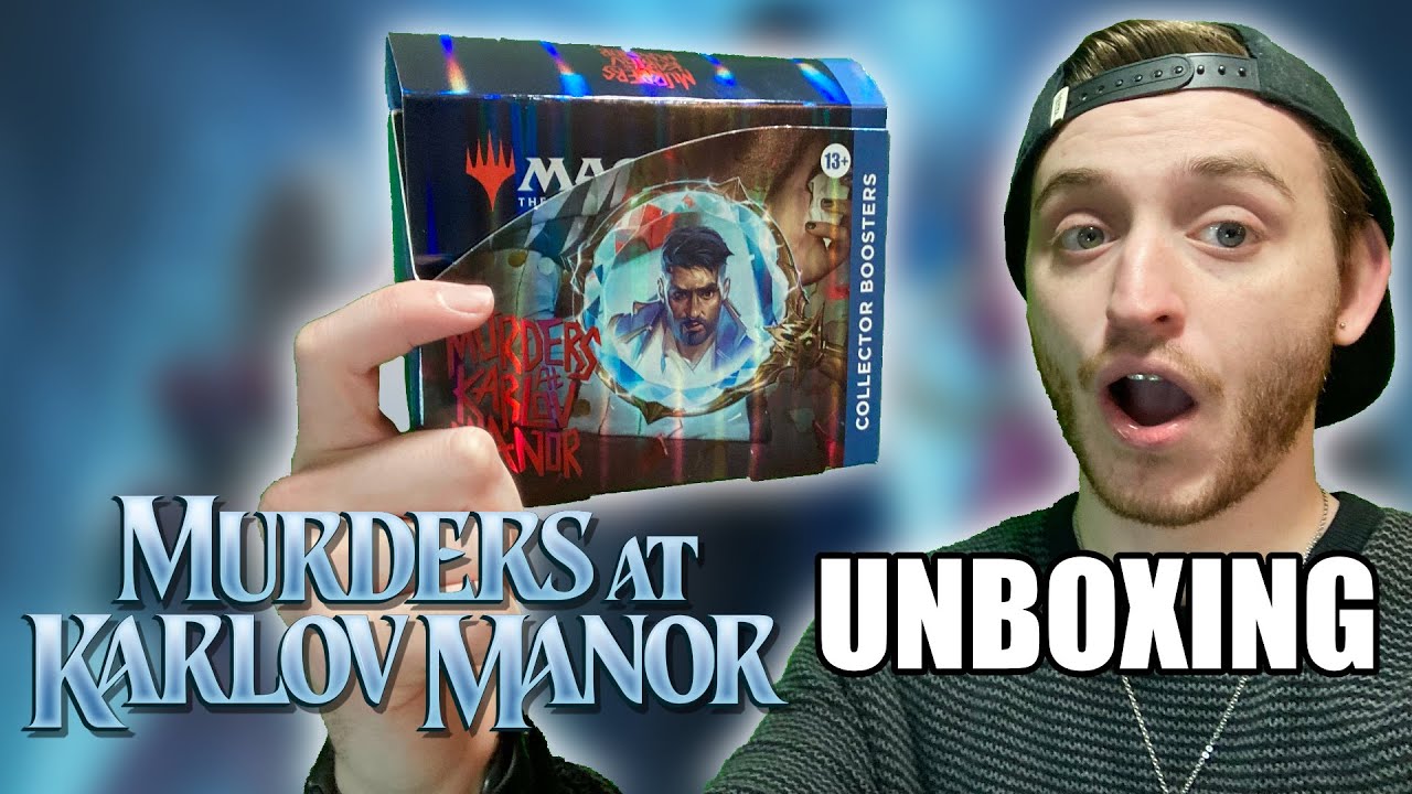 Murders at Karlov Manor Collector Booster Box Unboxing | MTG Pack Opening