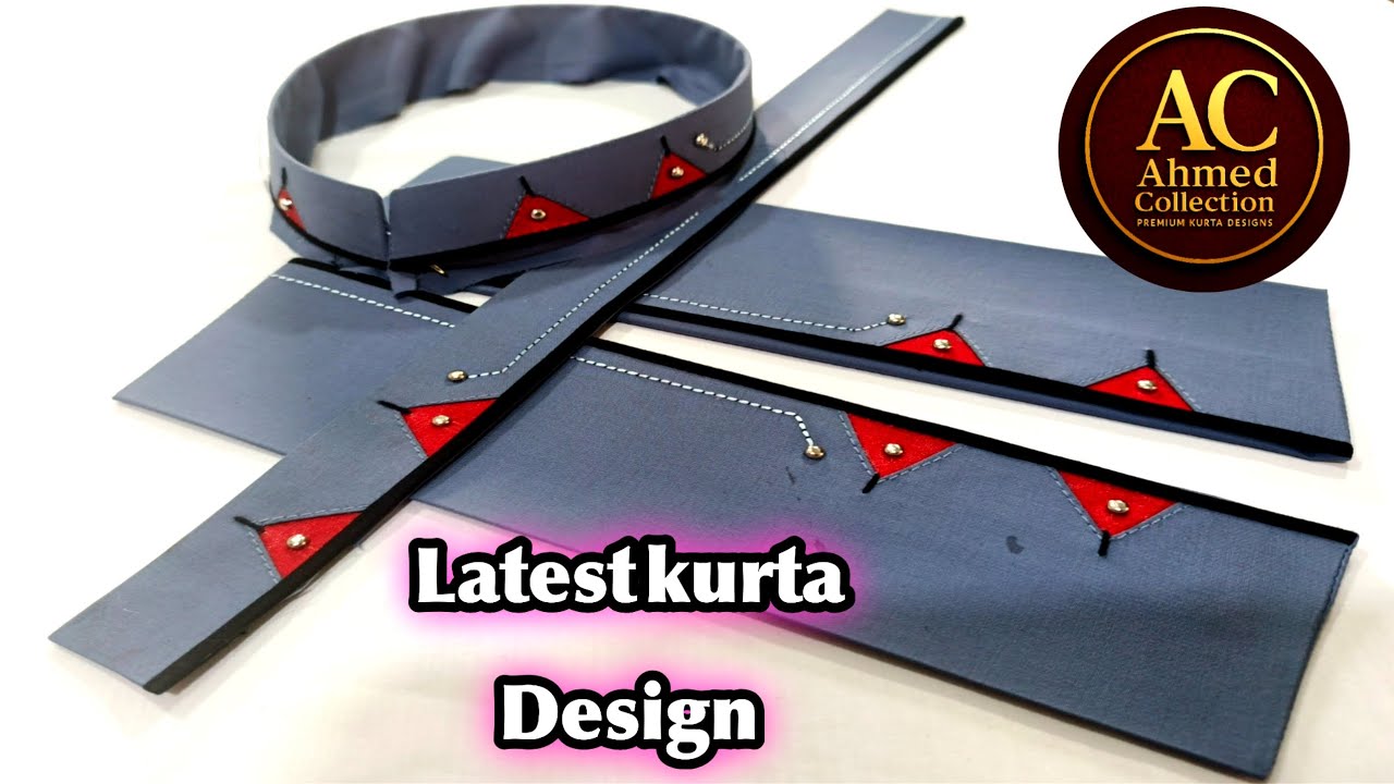 Latest Kurta Design 2025 | Gents Suit & Kurta Neck Design Ideas | Ahmed Collection