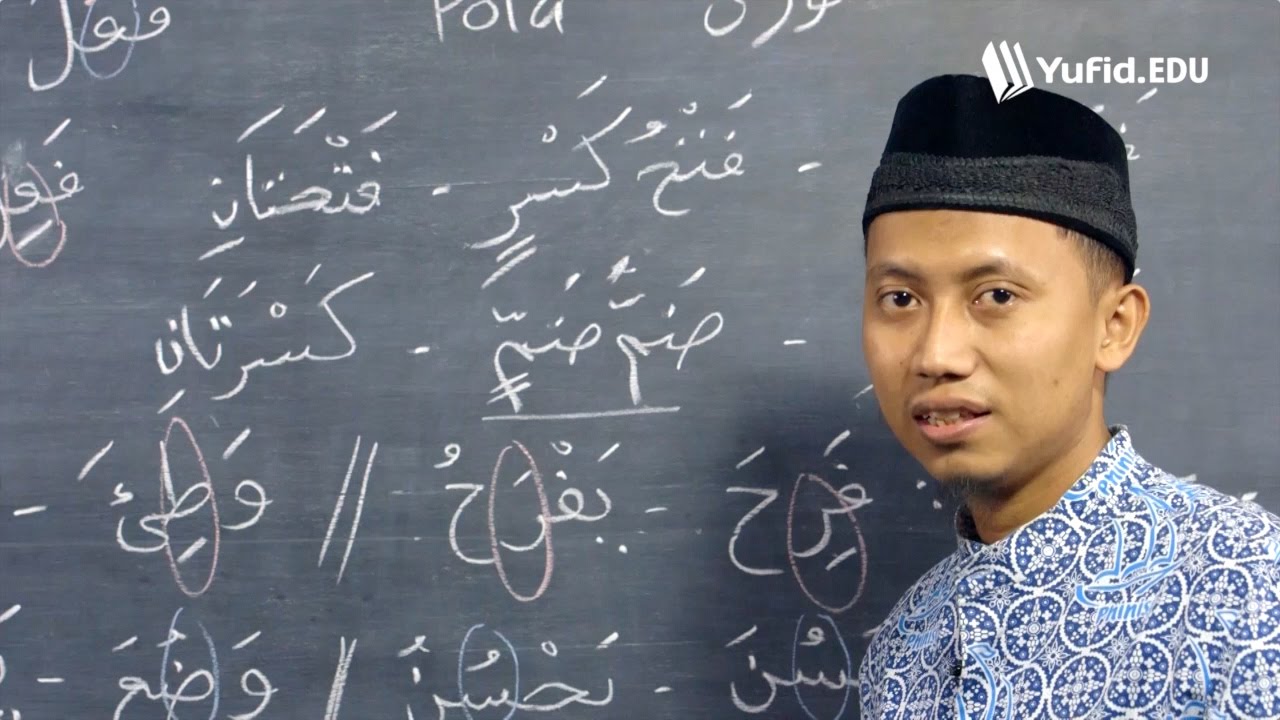 Belajar Bahasa Arab Ilmu Shorof: Pola Wazan (seri 015)