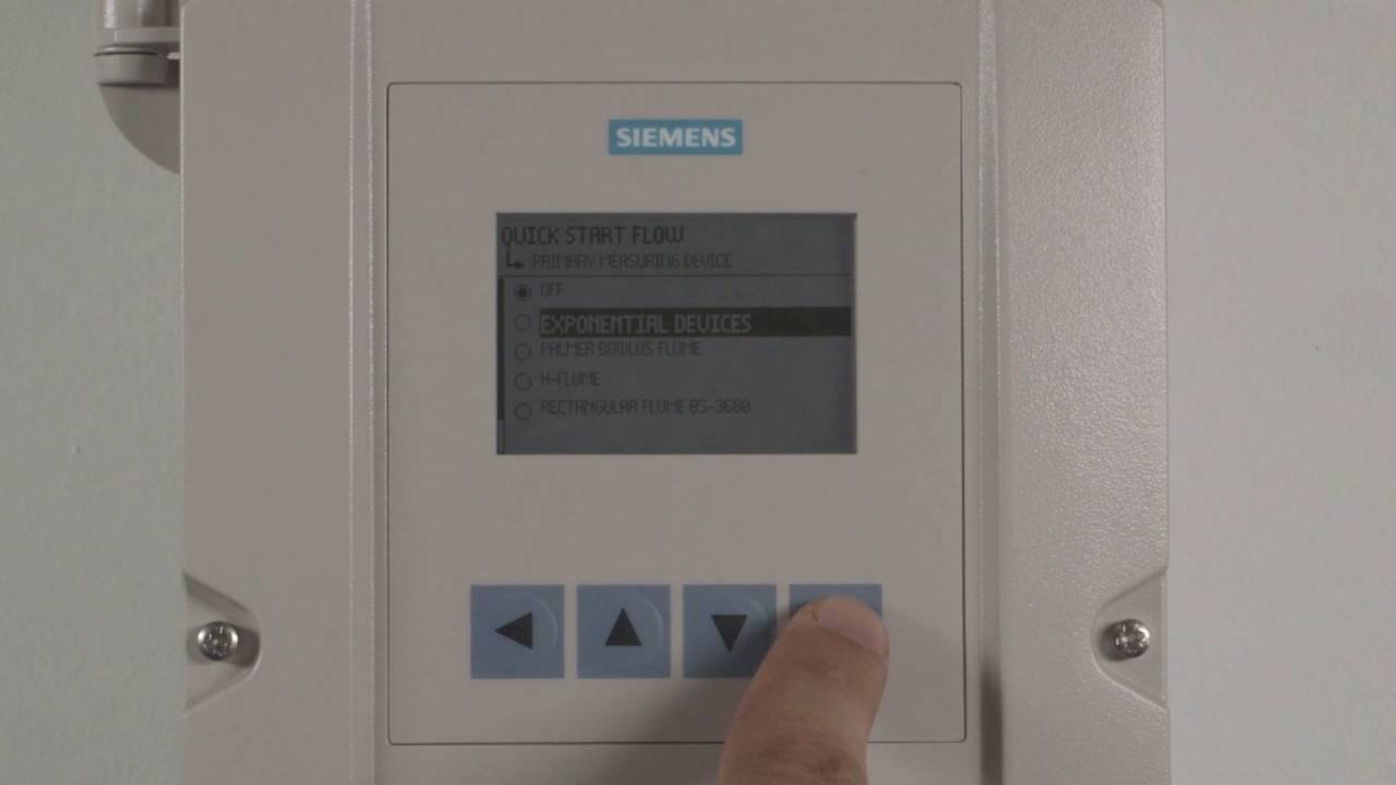 HydroRanger 200 HMI Quick Start Wizard Flow