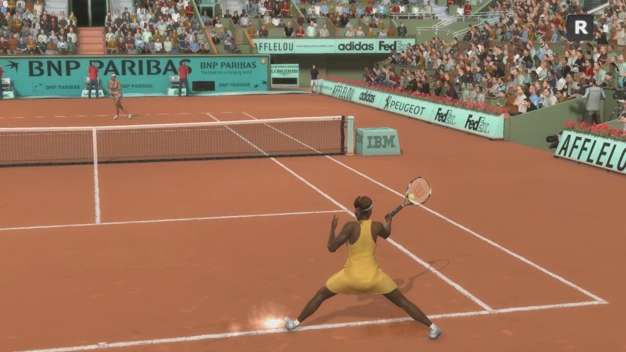 Serena Williams vs Caroline Wozniacki - Top Spin 4 - PS3 Gameplay