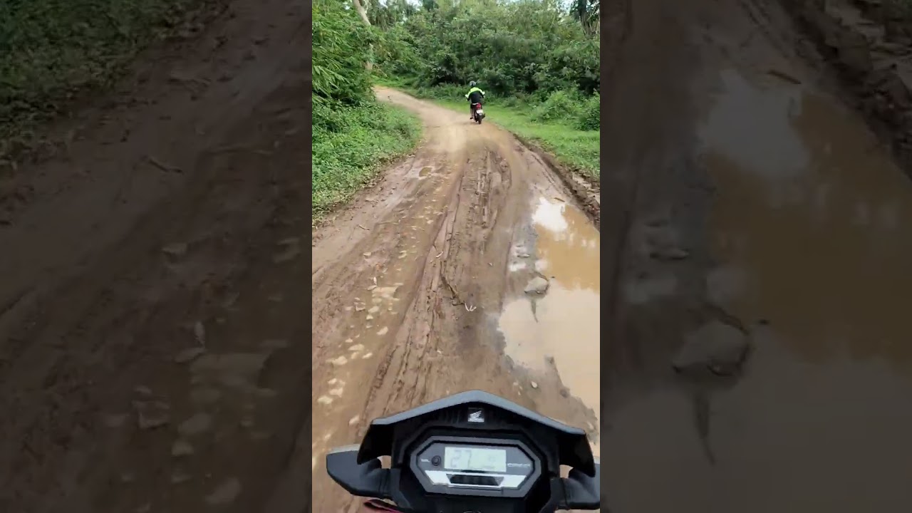 HONDA XRM125 FI MOTARD RIDE ON AND OFF ROAD FROM PAGSANGJAN SAN MIGUEL TO PANGANIBAN TO BAGAMANOC💪💪🏆