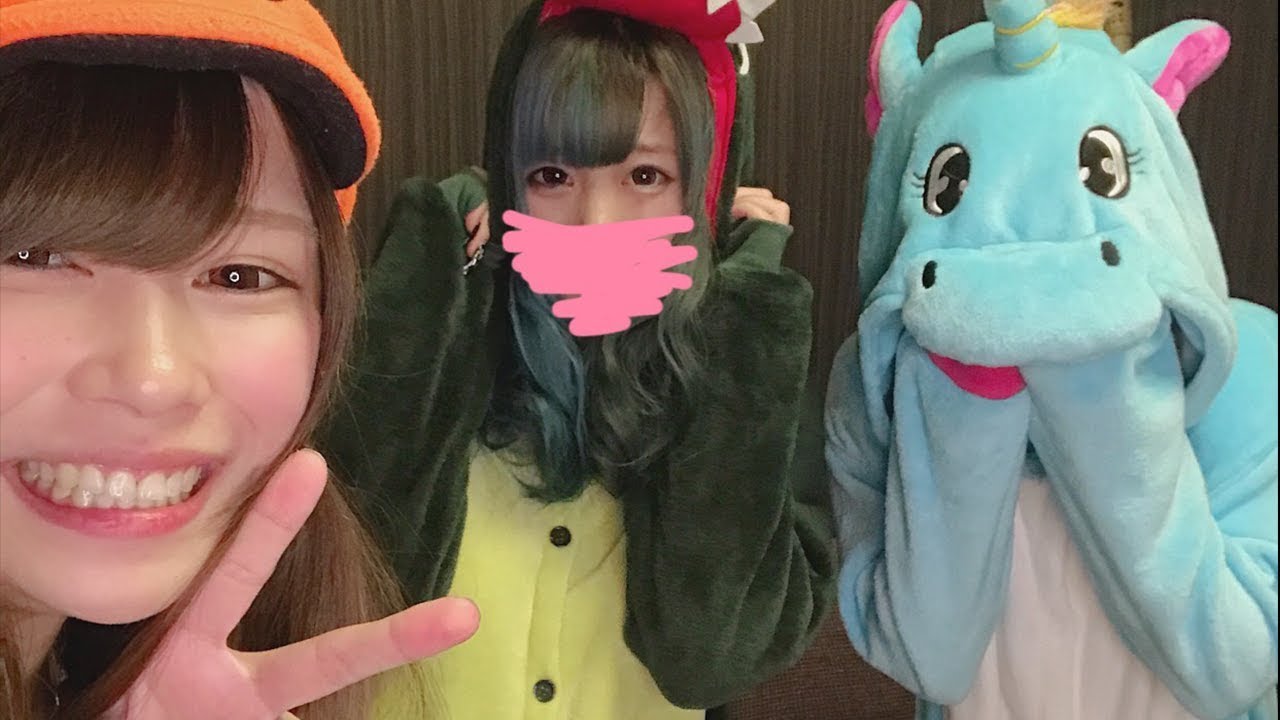 【禁断】女性実況者『焼肉ハロウィンパーティー』
