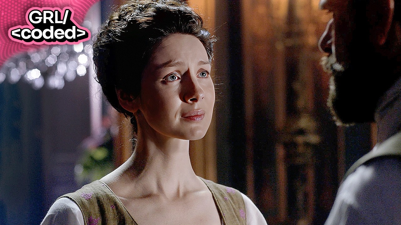 outlander (2016) - claire tells murtagh the truth about the future