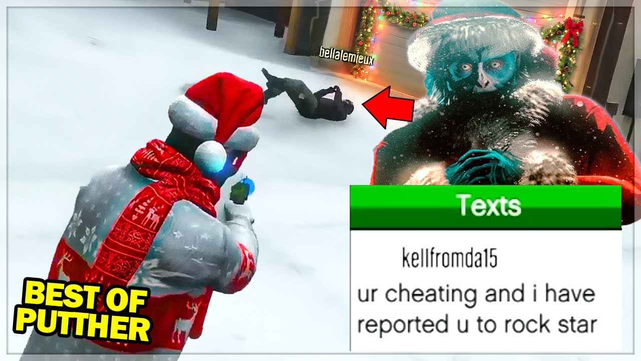 Best of Trolling Christmas Griefers on GTA Online