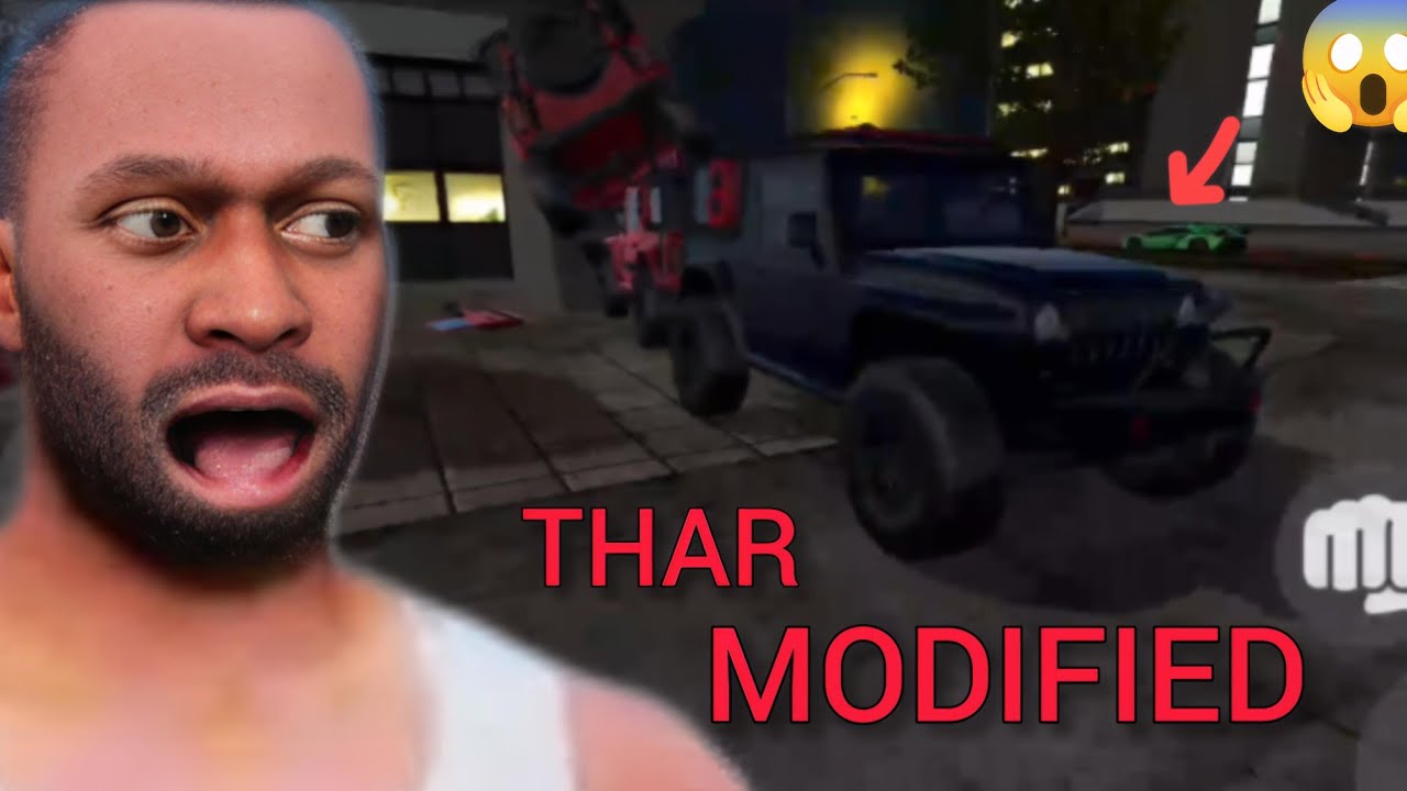 THAR Modified Gameplay 🔥 | Crazy Car Stunts